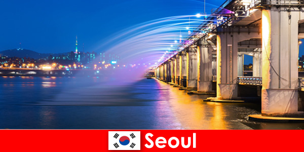 Сеул в Корее — город огней, привлекающий иностранцев