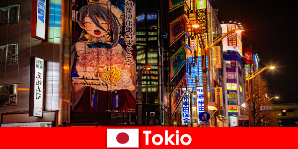 Окунитесь в мир японской манги для юных туристов в Токио.