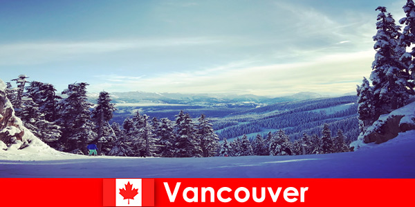 Зимние каникулы в Ванкувере, Канада, с катанием на лыжах для всей семьи