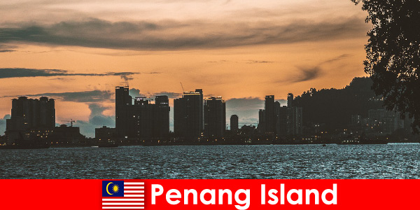 Место назначения Остров Пенанг Малайзия для отдыхающих чистый релакс