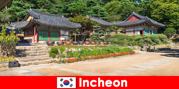 Испытайте гармоничное взаимодействие противоположностей в Инчхоне, Южная Корея