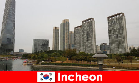 Поездка в Азию в Инчхон Южная Корея нуждается в хорошем планировании пребывания
