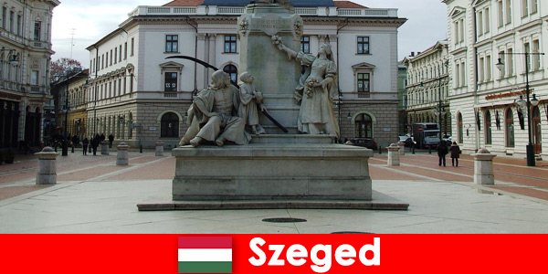 Популярная семестровая поездка для иностранных студентов в университетский город Сегед Венгрия