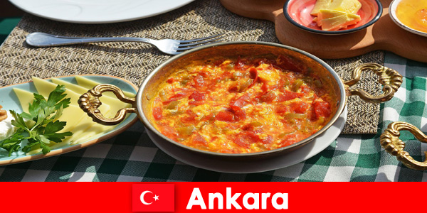 Анкара Турция предлагает кулинарные изыски местной кухни