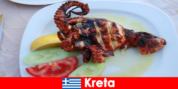 Остров Крит в Греции таит в себе бесчестные блюда из моря