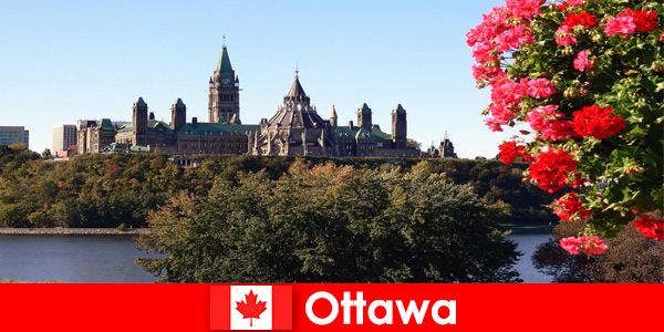 Одна из самых красивых и известных достопримечательностей Оттавы, Канада